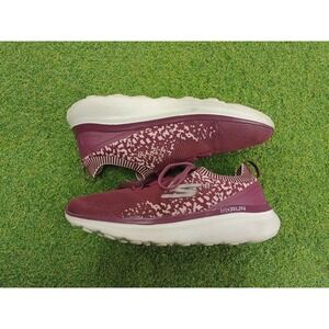 Skechers Go Run Motion 128433 Womens Sneaker 9.5 Burgundy Athletic Running Shoes